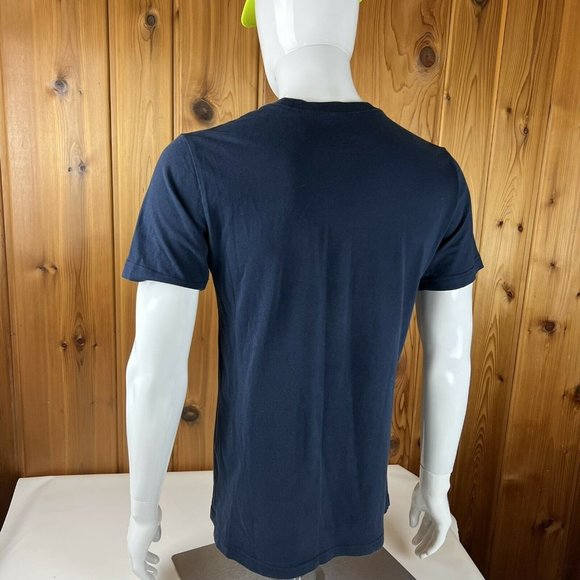 Nike Basketball Graphic Tee T Shirt Blue Volt Green Medium “Fresh Daily” Mint - Picture 5 of 10